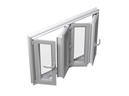 MAMPARA PVC PLEGABLE