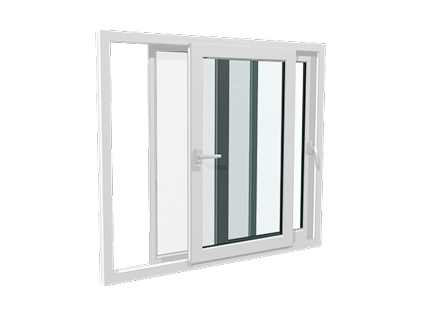 VENTANA de PVC CORREDERAS